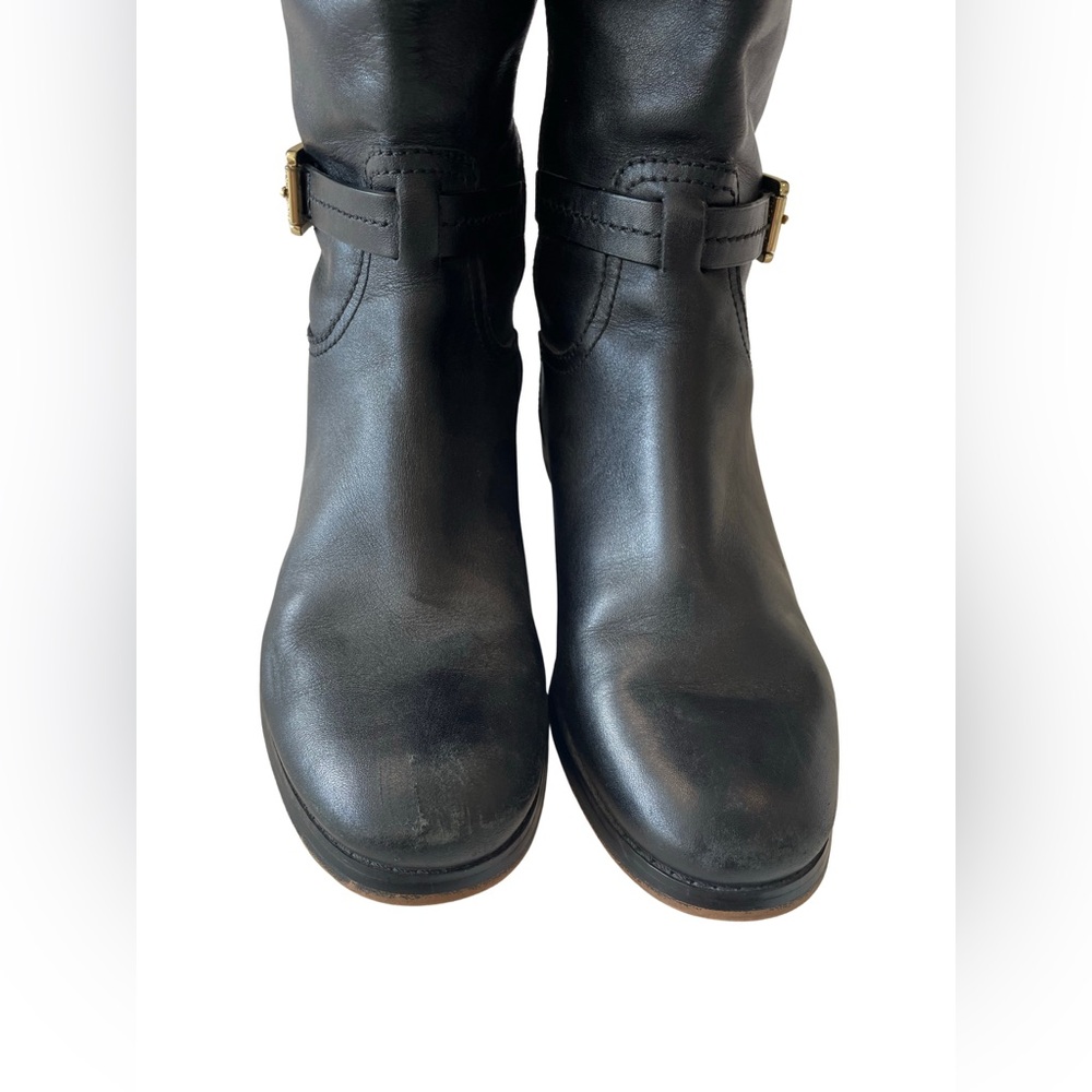 ⚡️Flash Sale⚡️ Michael Kors Black Leather Boots - Picture 3 of 4